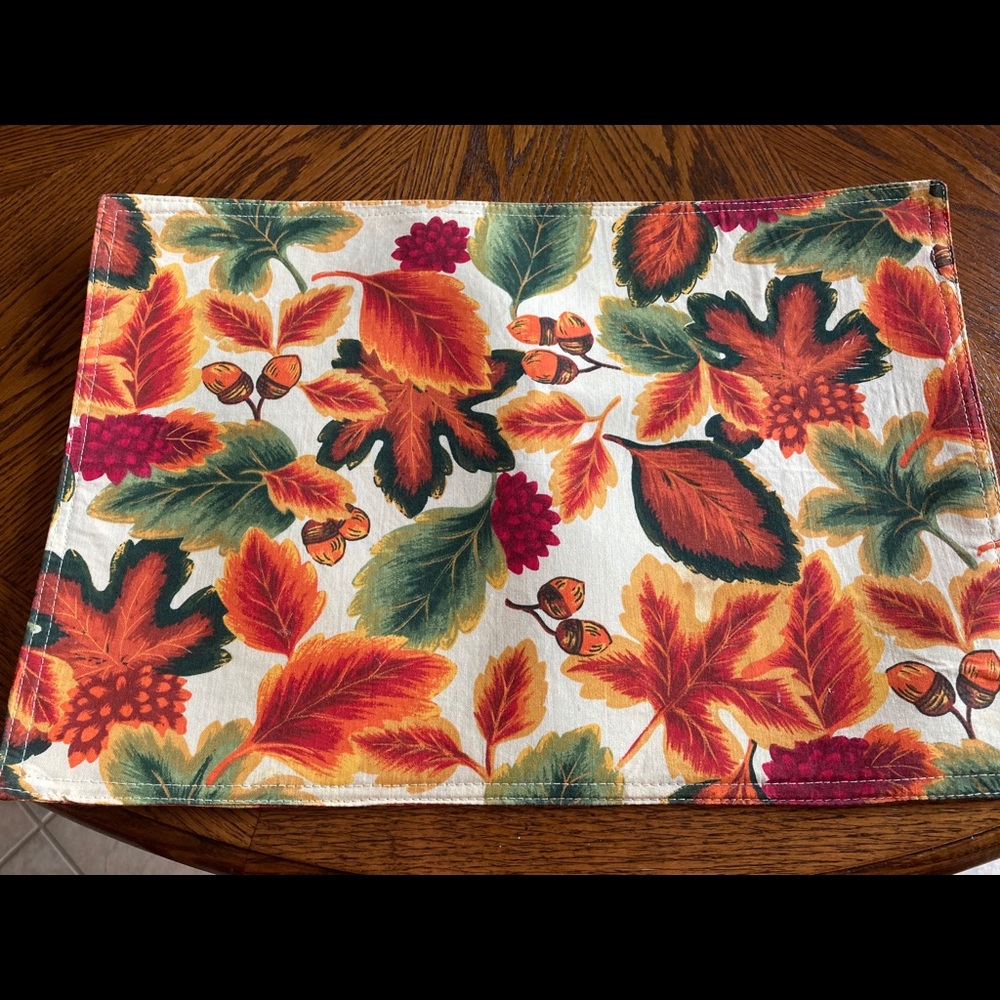Fall Foliage Placemats